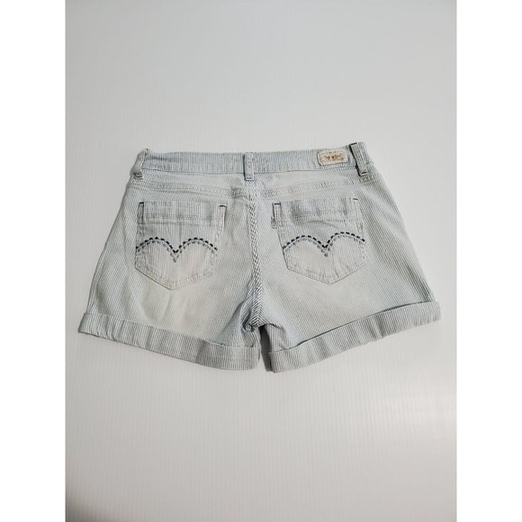 Levi's strauss shorts pants stripes sz5 356 - Picture 2 of 6